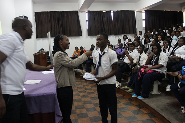 Campanha da União Africana na E.S.Josina Machel