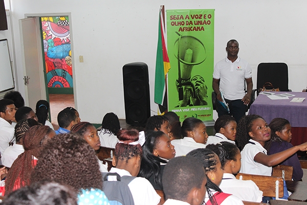 Campanha da União Africana na E.S.Josina Machel