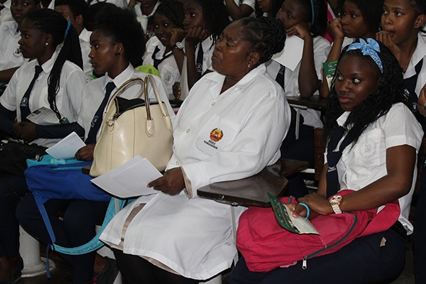 Campanha da União Africana na E.S.Josina Machel