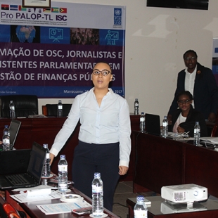 Formação de OSC, jornalistas e assistentes parlamentares em Gestão de Finanças Públicas